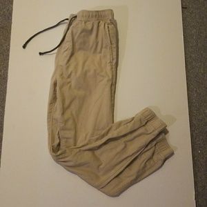 American Eagle Khaki Joggers sz Small